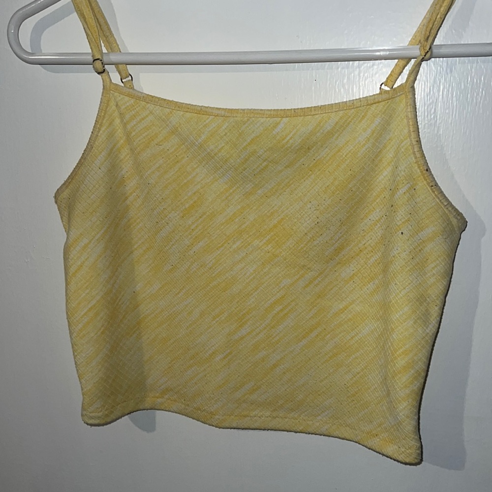 Yellow Crop Top